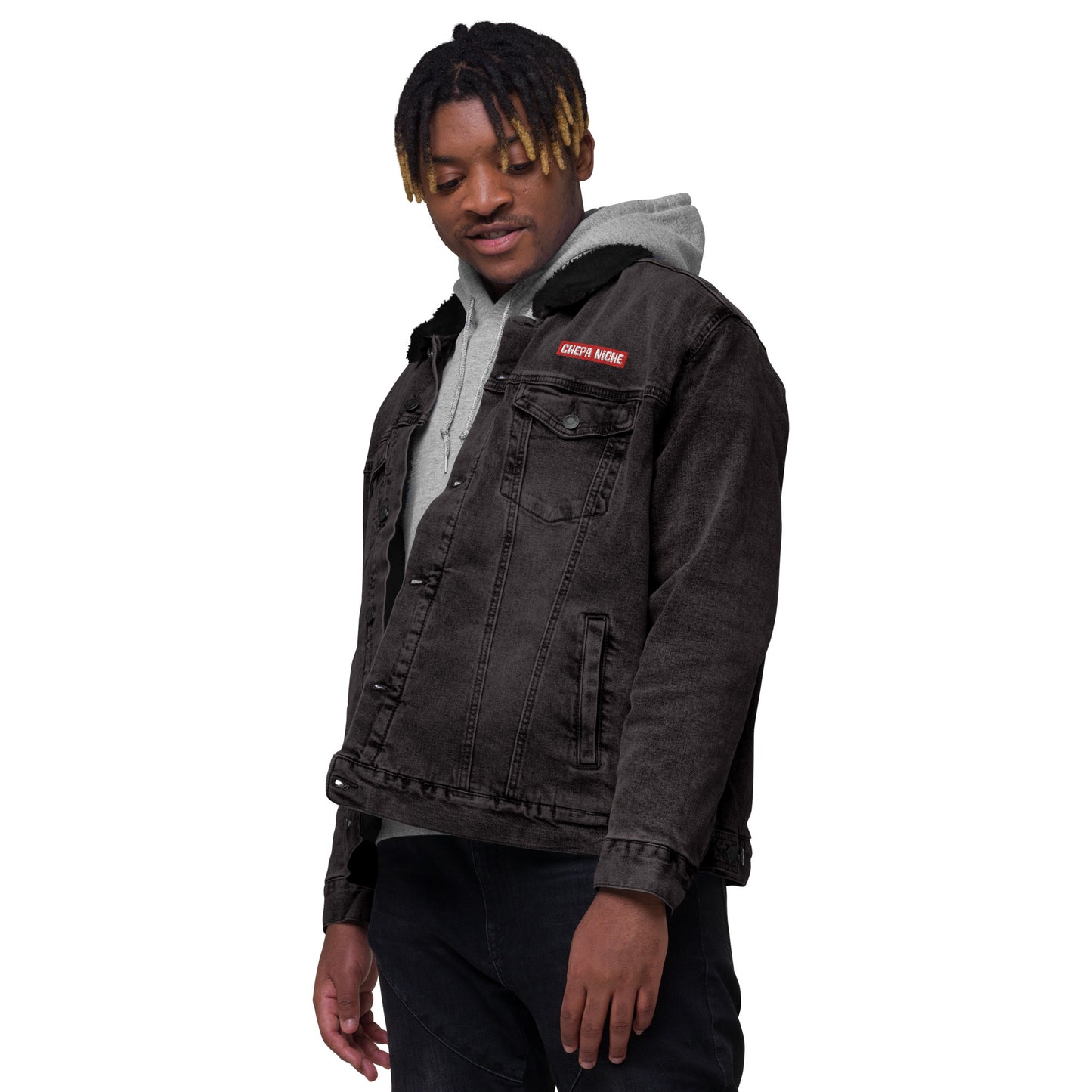 Chepa Denim Sherpa Jacket