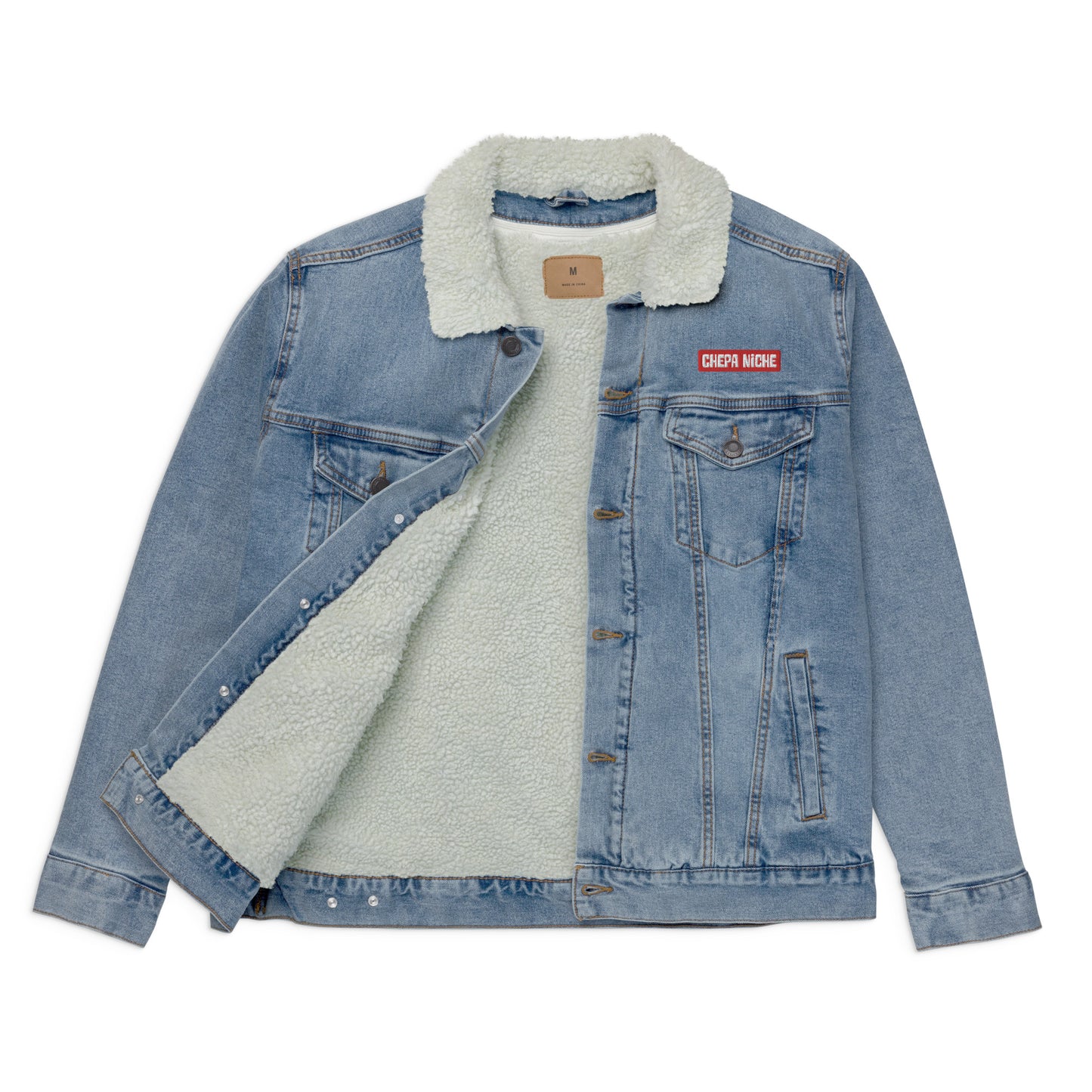 Chepa Denim Sherpa Jacket
