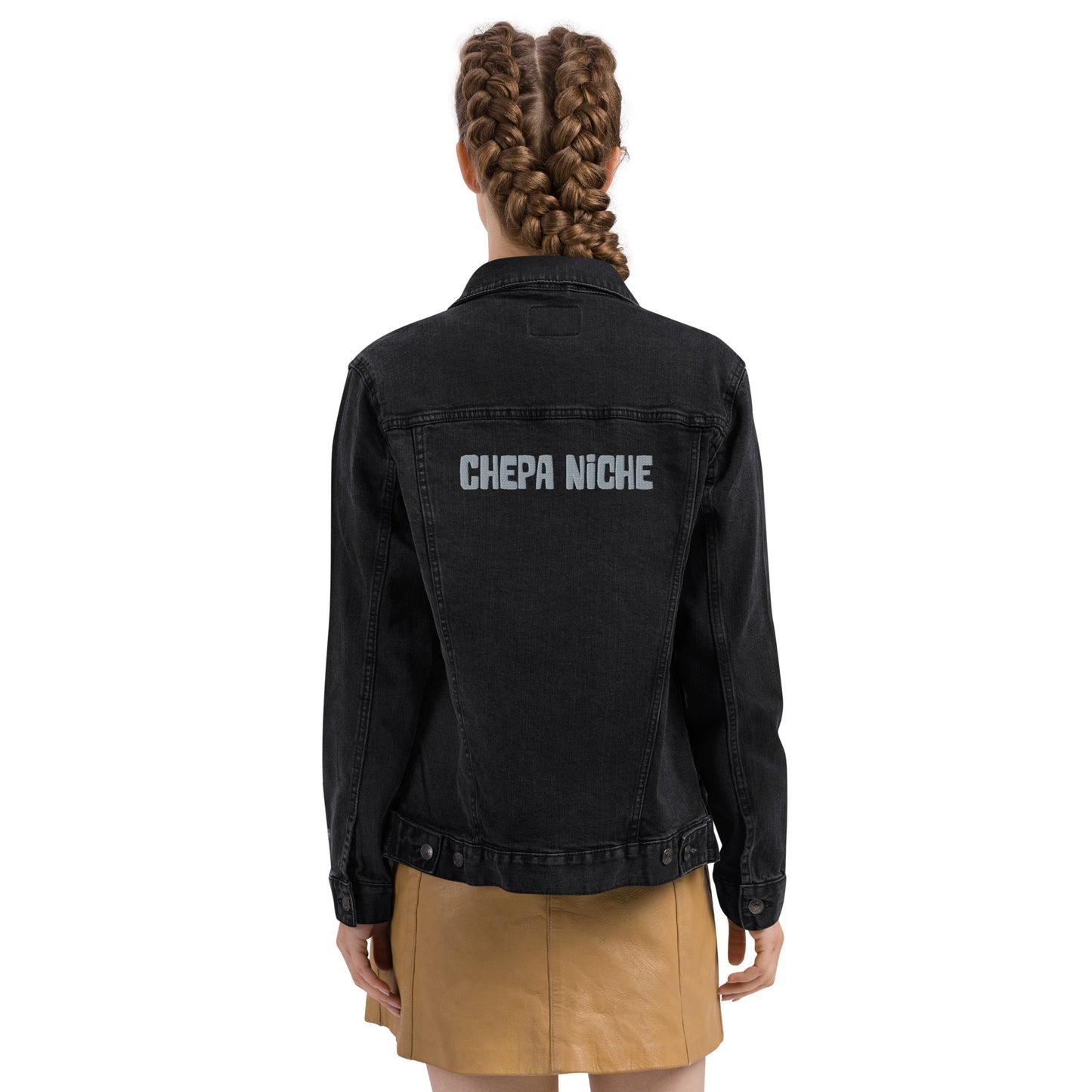 Chepa Classic Embroidered Denim Jacket