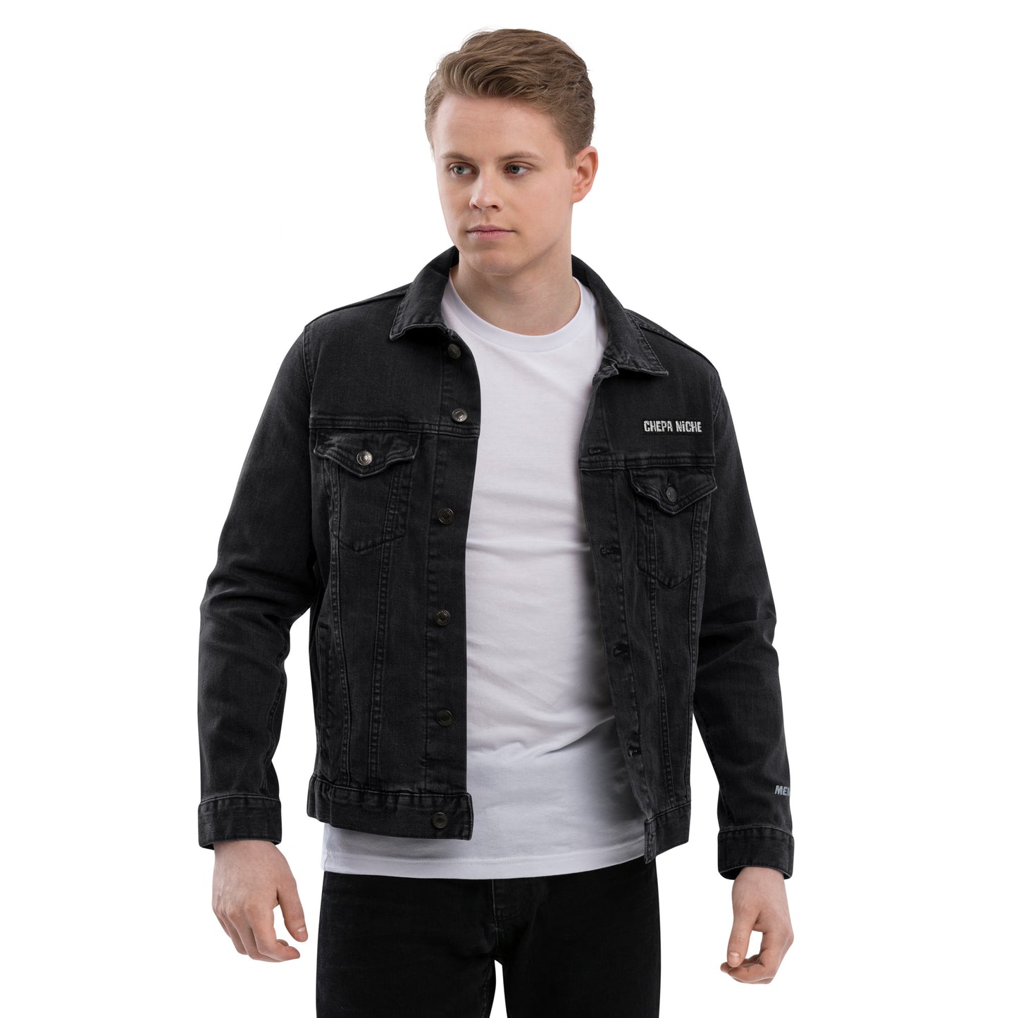Chepa Classic Embroidered Denim Jacket
