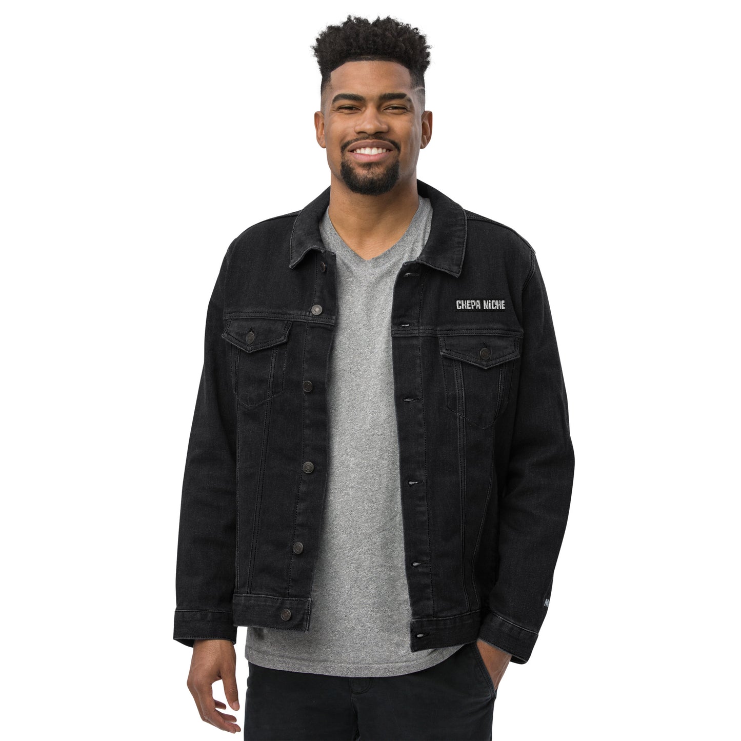 Chepa Classic Embroidered Denim Jacket