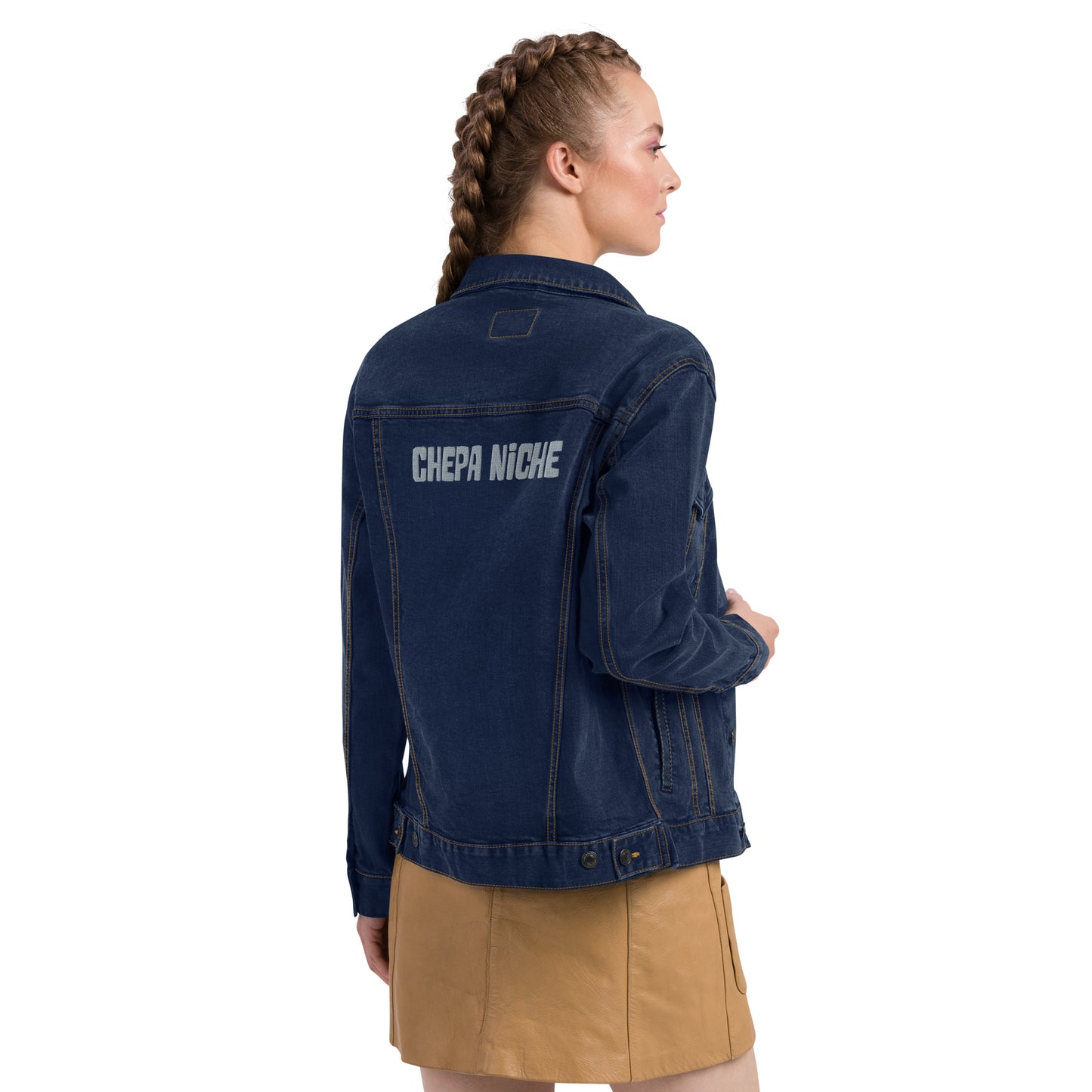 Chepa Classic Embroidered Denim Jacket